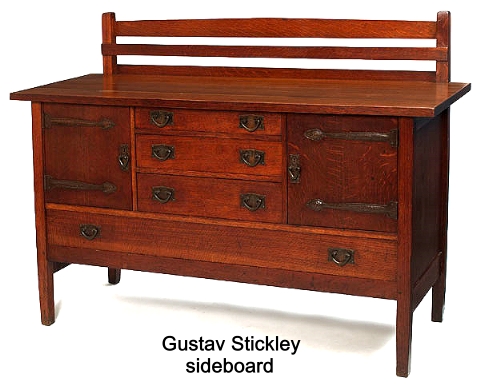 Gustav Stickley sideboard