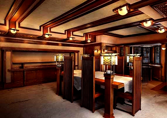 Robie House dining room