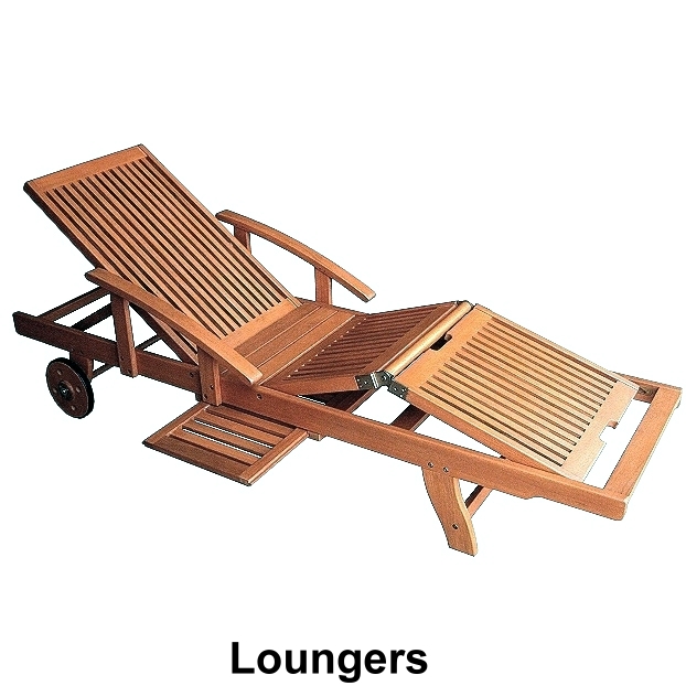 Teak Loungers