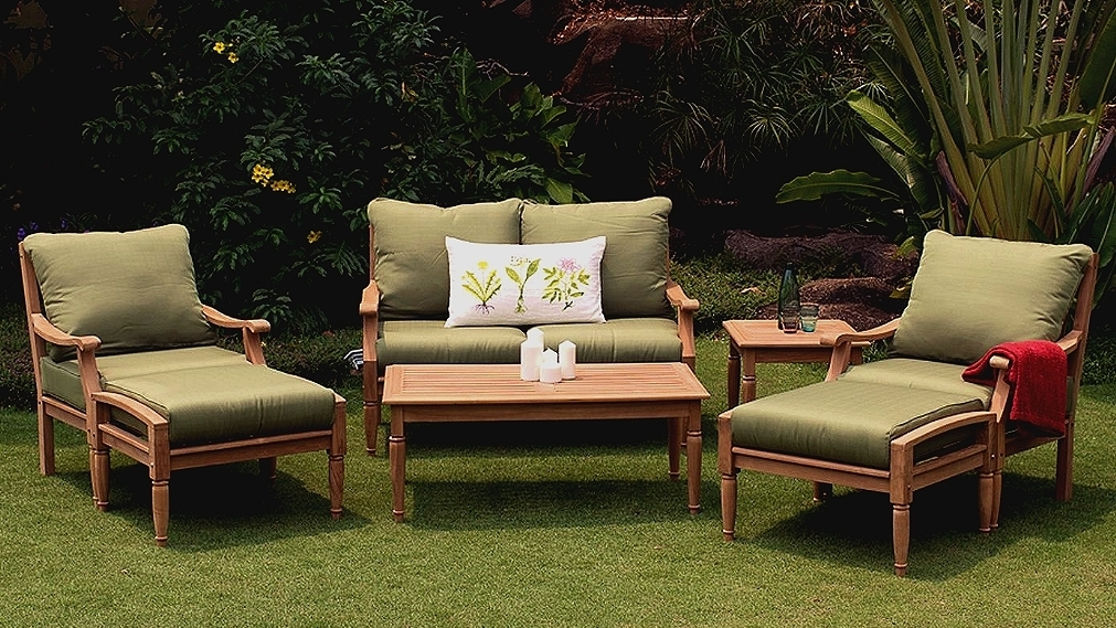 Teak Outdoor Wood Patio Furniture