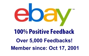 eBay 100% Positive Feedback